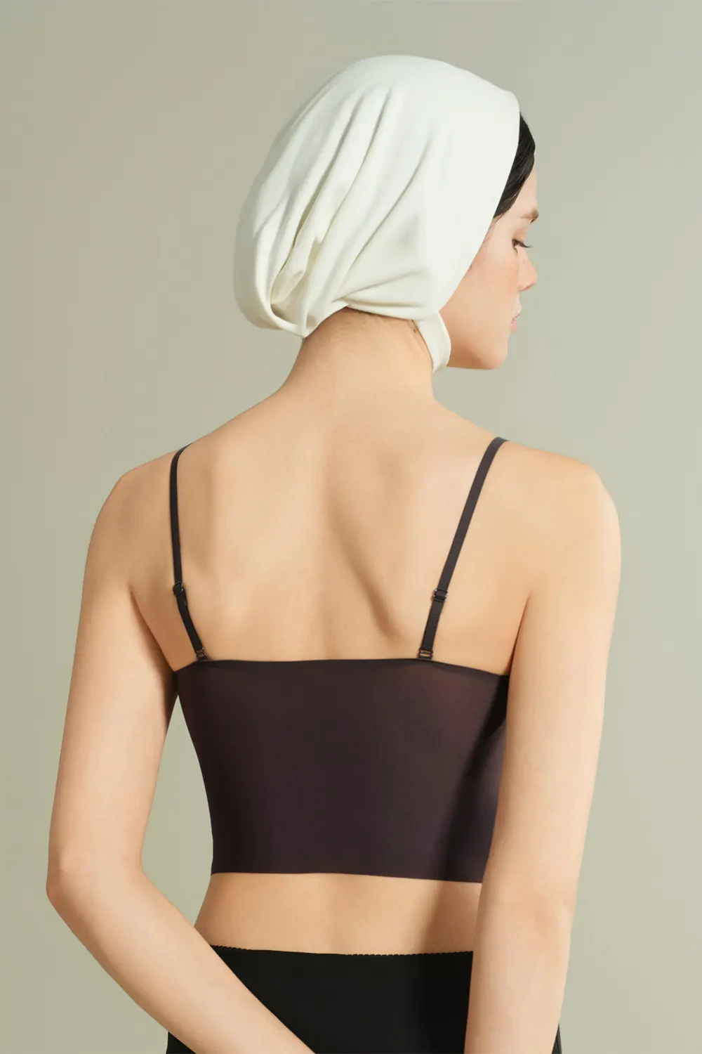 Simple Built-in Bra High Strechy Camisole Tops
