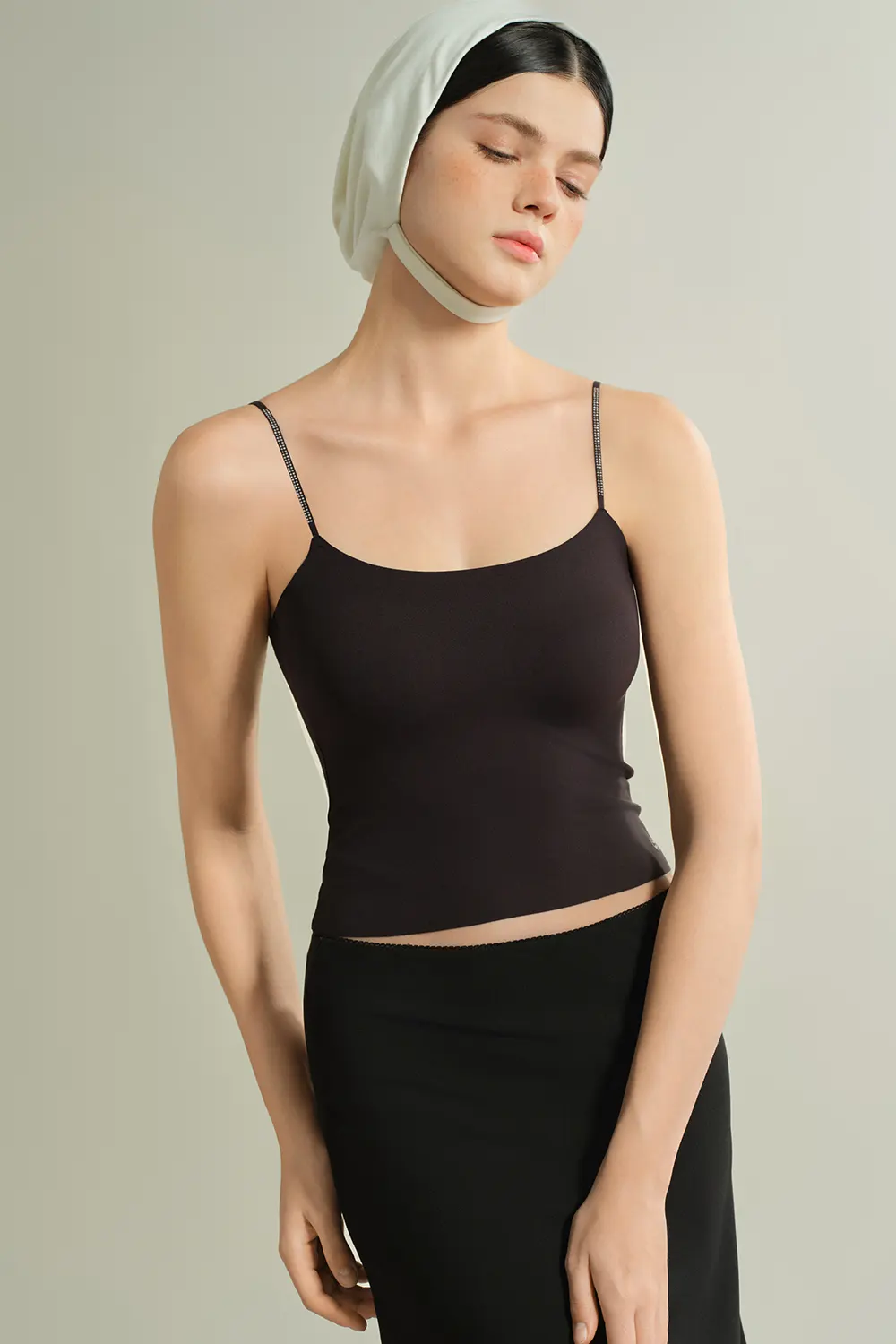 Rhinestone Strap Cami Tank Tops