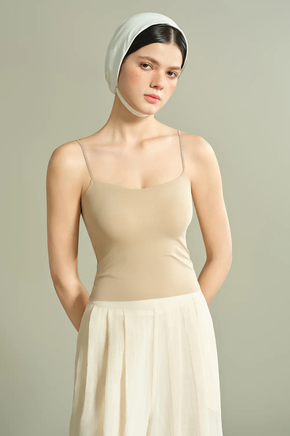 Rhinestone Strap Cami Tank Tops