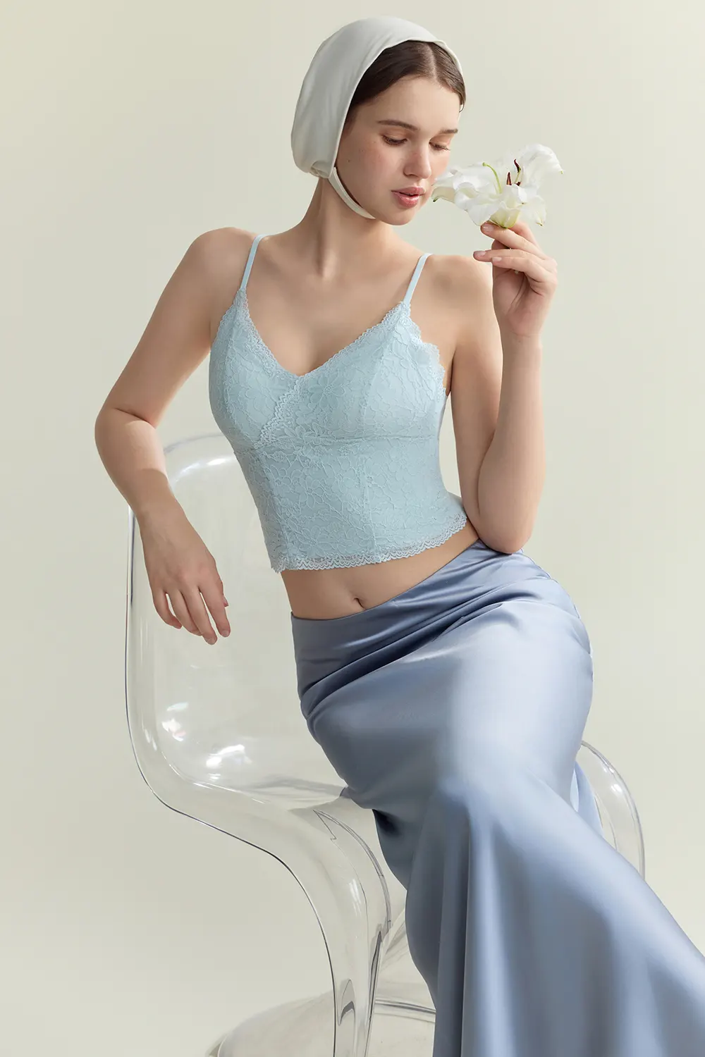 French Lace V-Neck Cami Tank Tops