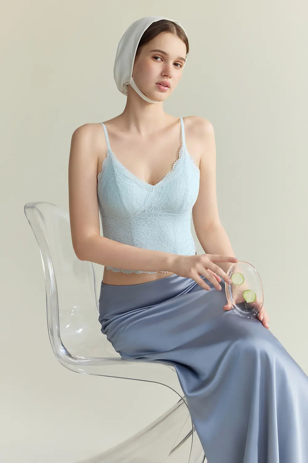 French Lace V-Neck Cami Tank Tops