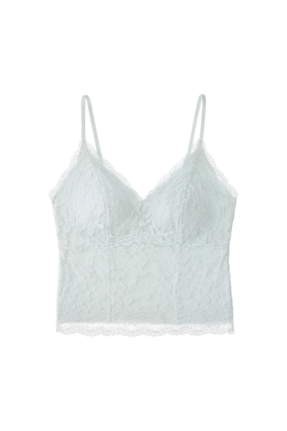 French Lace V-Neck Cami Tank Tops