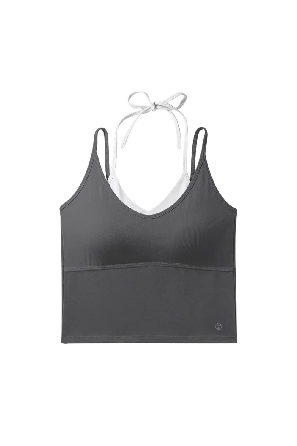 Fake Two-piece Lyocell Base Layer Camisole Tops