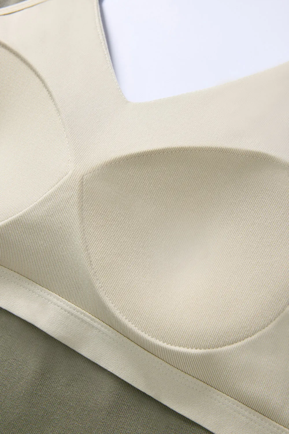 Fake Two-piece Lyocell Base Layer Camisole Tops