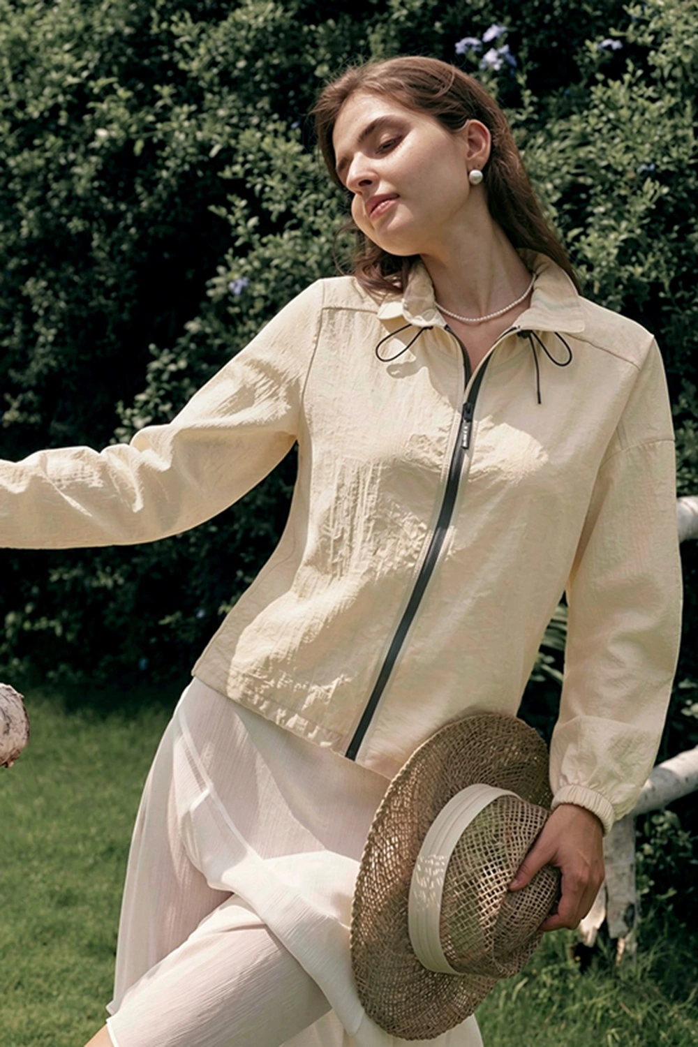 Loose Long Sleeve UPF50+ Sunscreen Jacket