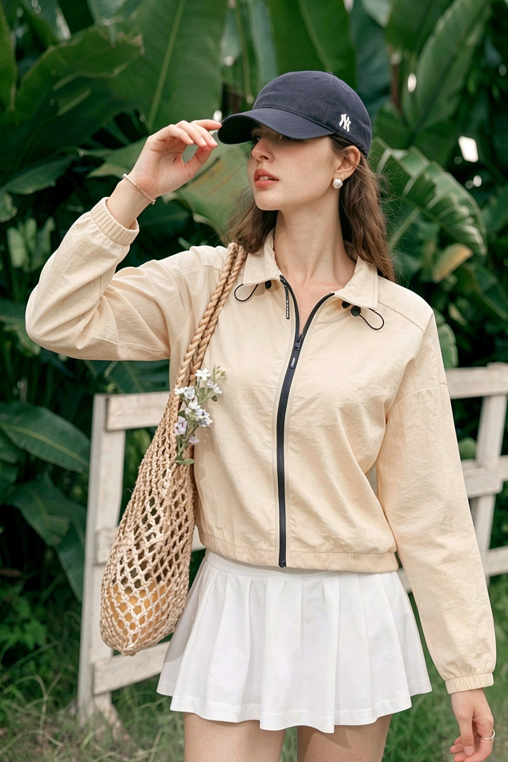 Loose Long Sleeve UPF50+ Sunscreen Jacket