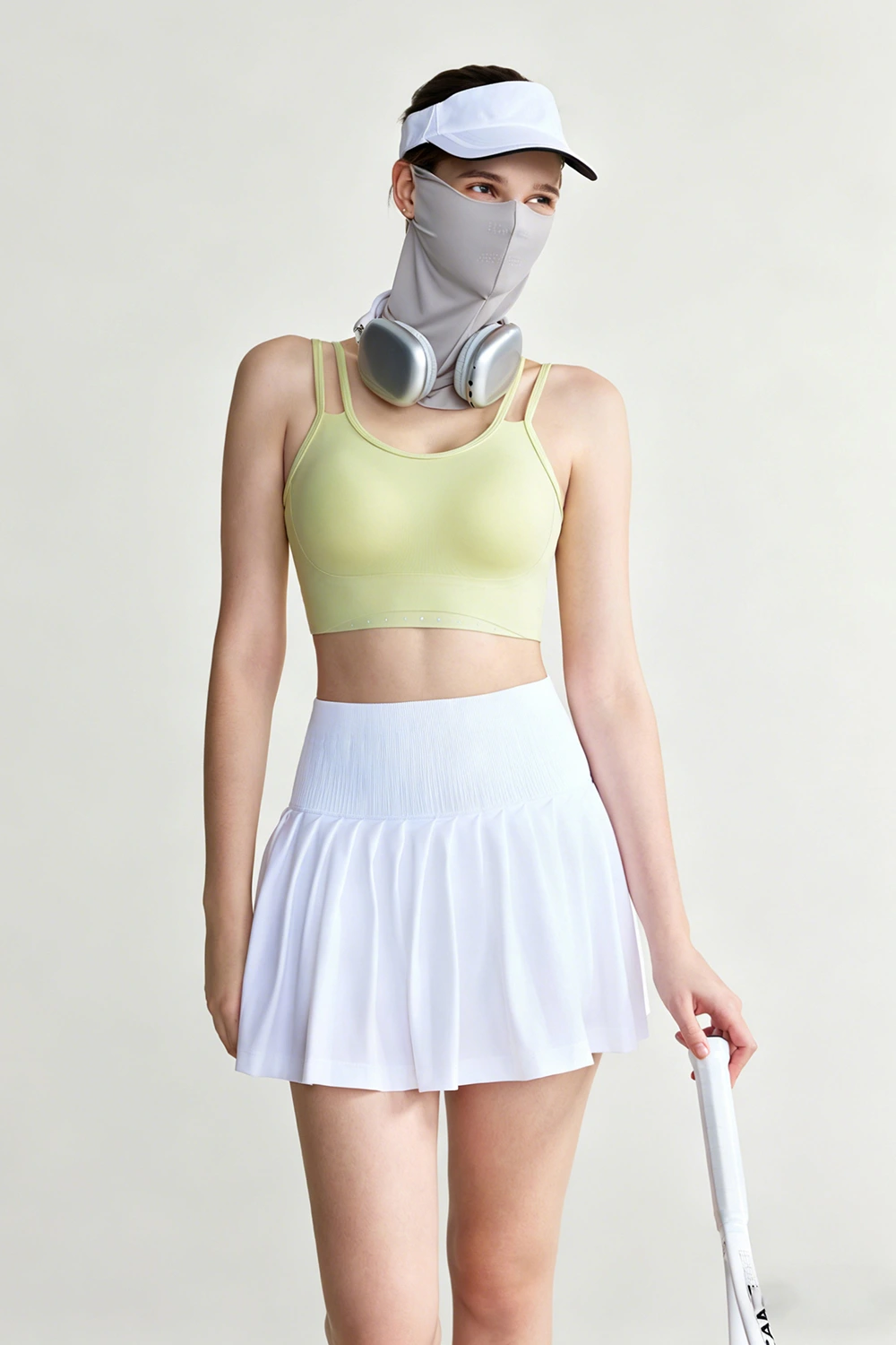 UPF50+ Face Sunshade Ice Silk UV Protection Mask