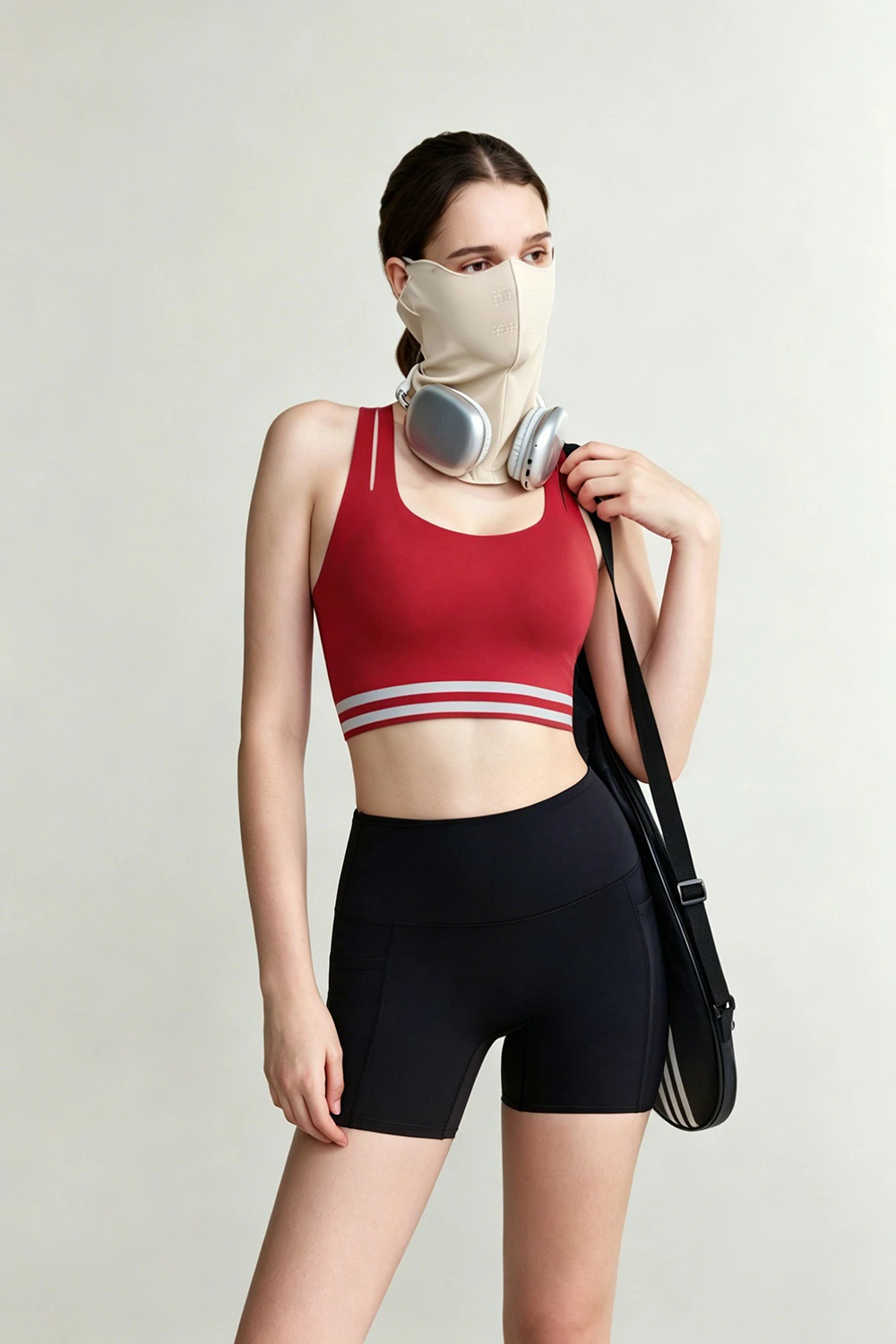 UPF50+ Face Sunshade Ice Silk UV Protection Mask