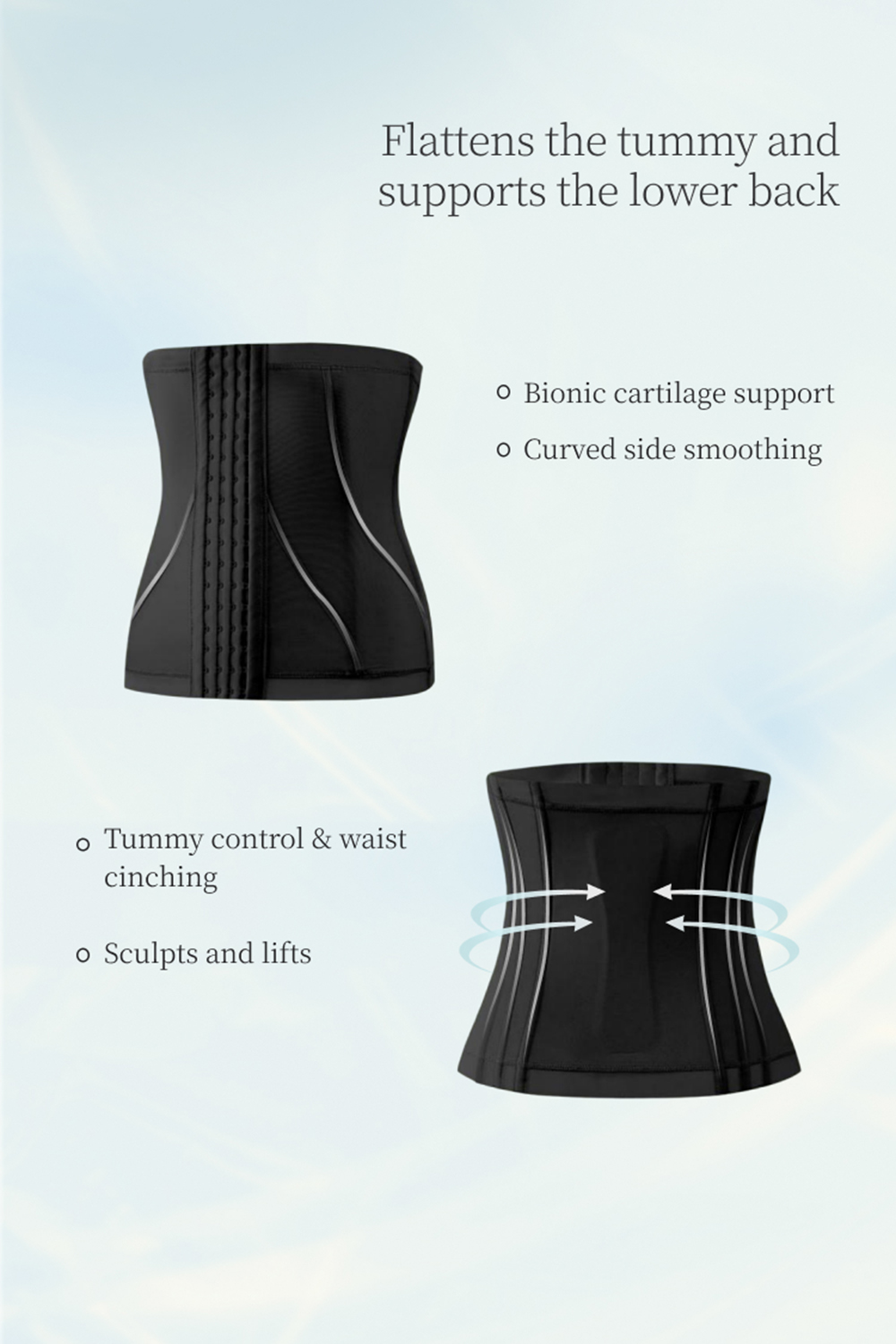 Fitness Workout Cincher Sport Waist Trainer Belt