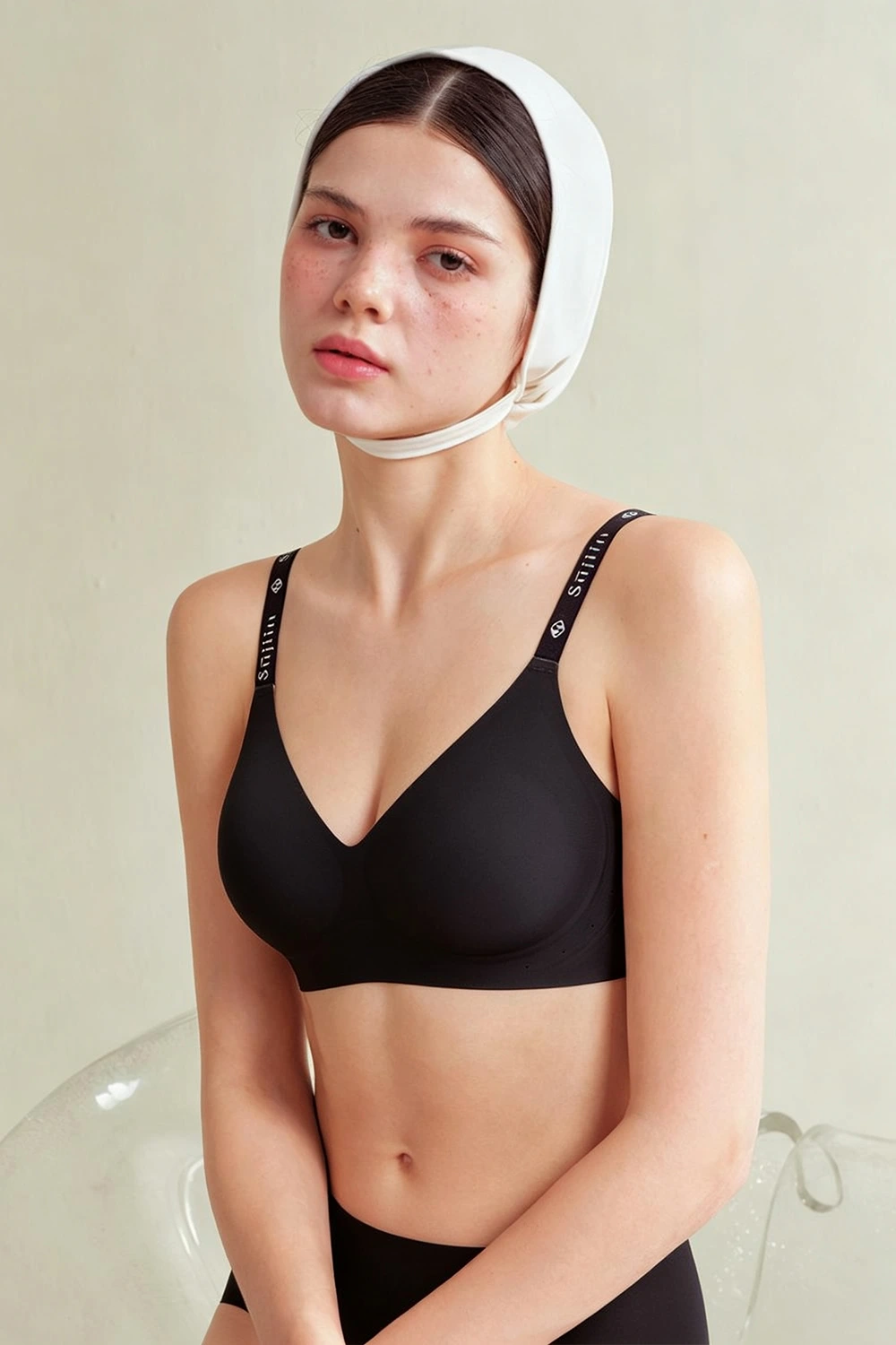 Supportive Letter Strap Wireless Push Up Bras