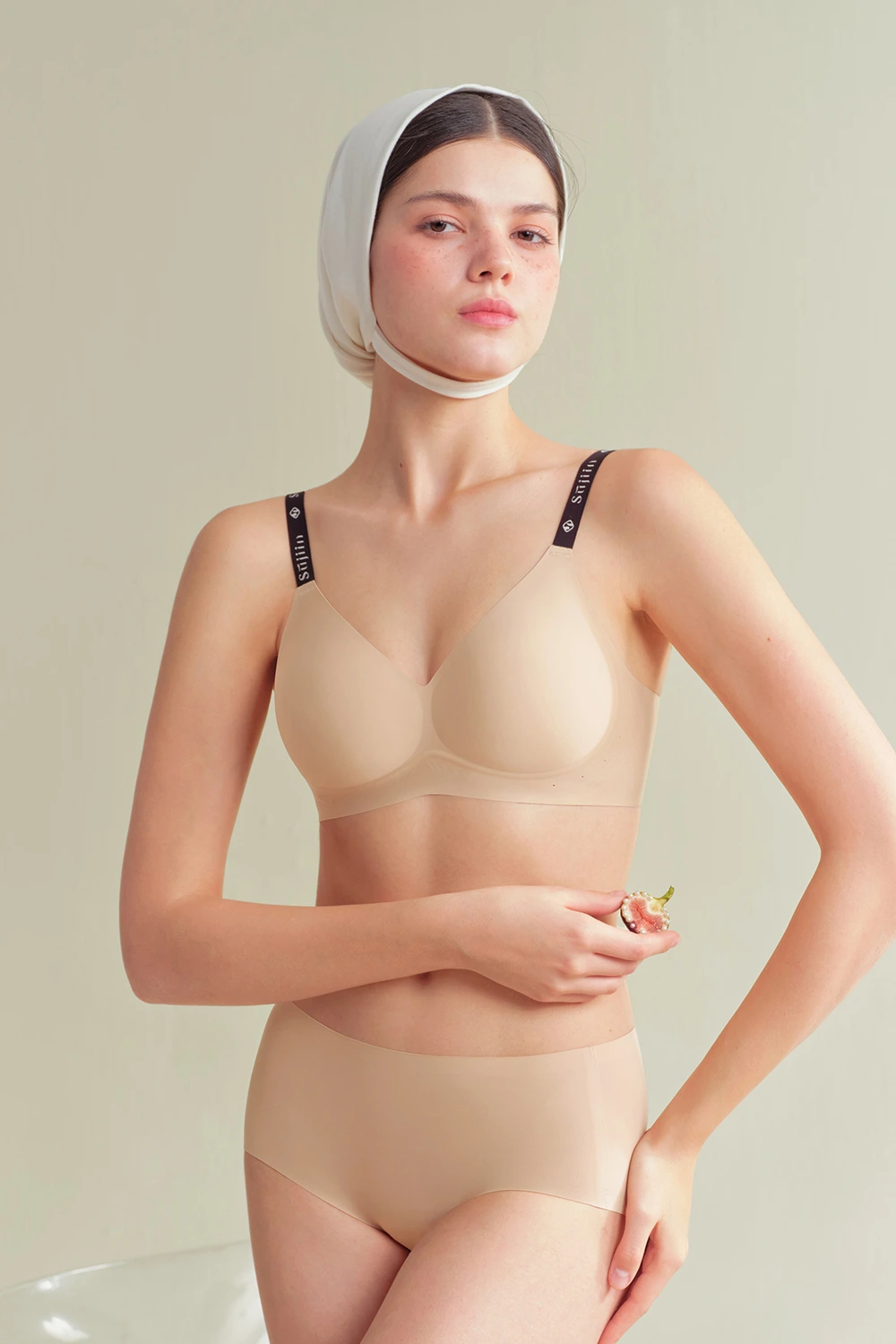Supportive Letter Strap Wireless Push Up Bras
