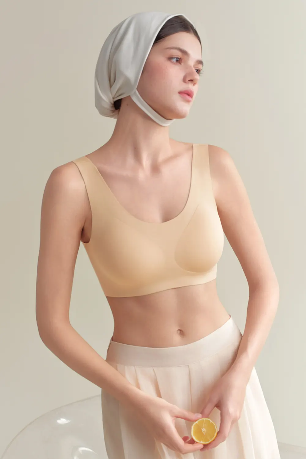 Seamless No Underwire U-Back Invisible Tank Bra