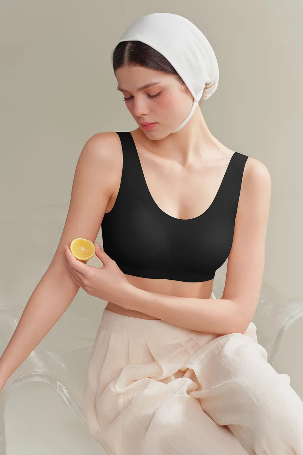 Seamless No Underwire U-Back Invisible Tank Bra