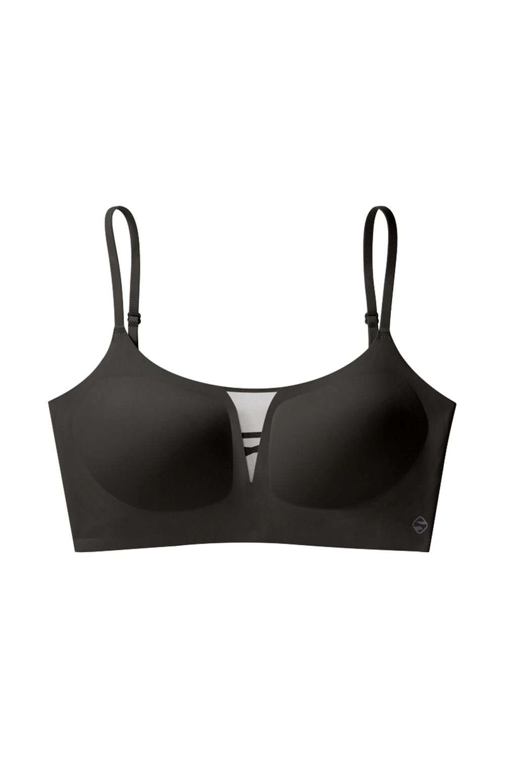 Plunge No Underwire Mesh Spliced Backless Small Breasts Bra
