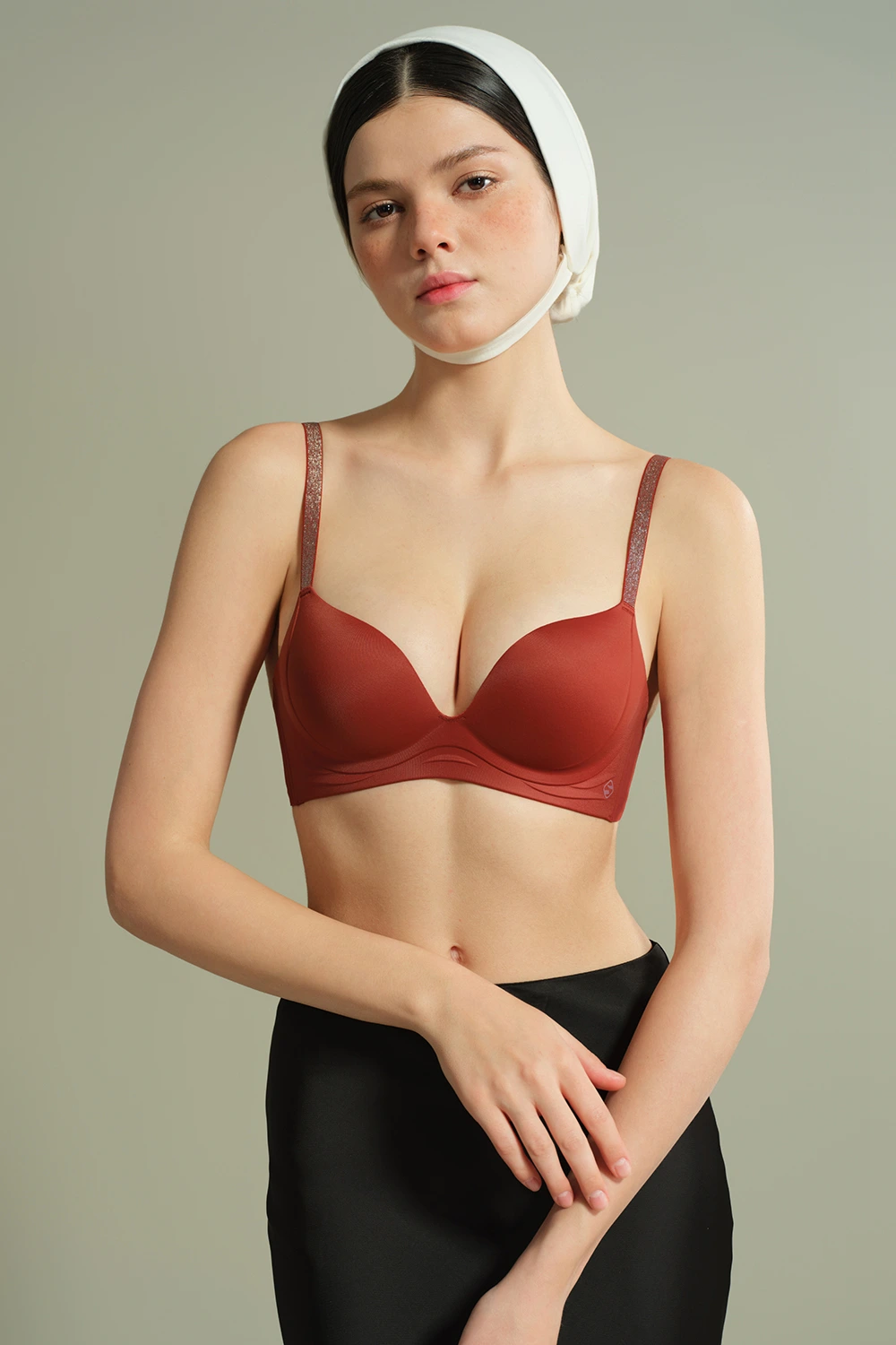 Supportive Wireless Push Up Small Breasts Bra
