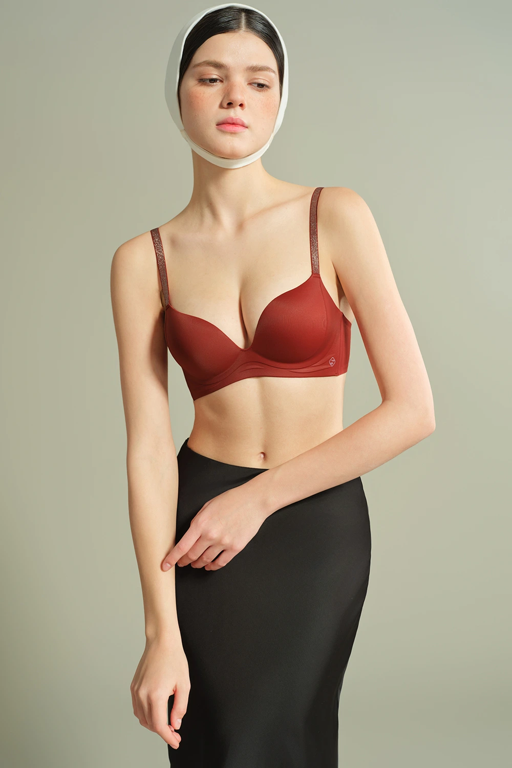 Supportive Wireless Push Up Small Breasts Bra