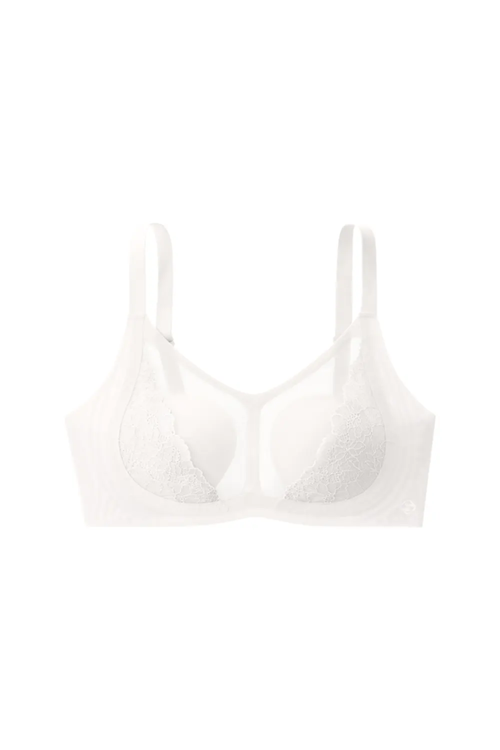 No Underwire Supportive Thin Lift Push Up Lace Bra