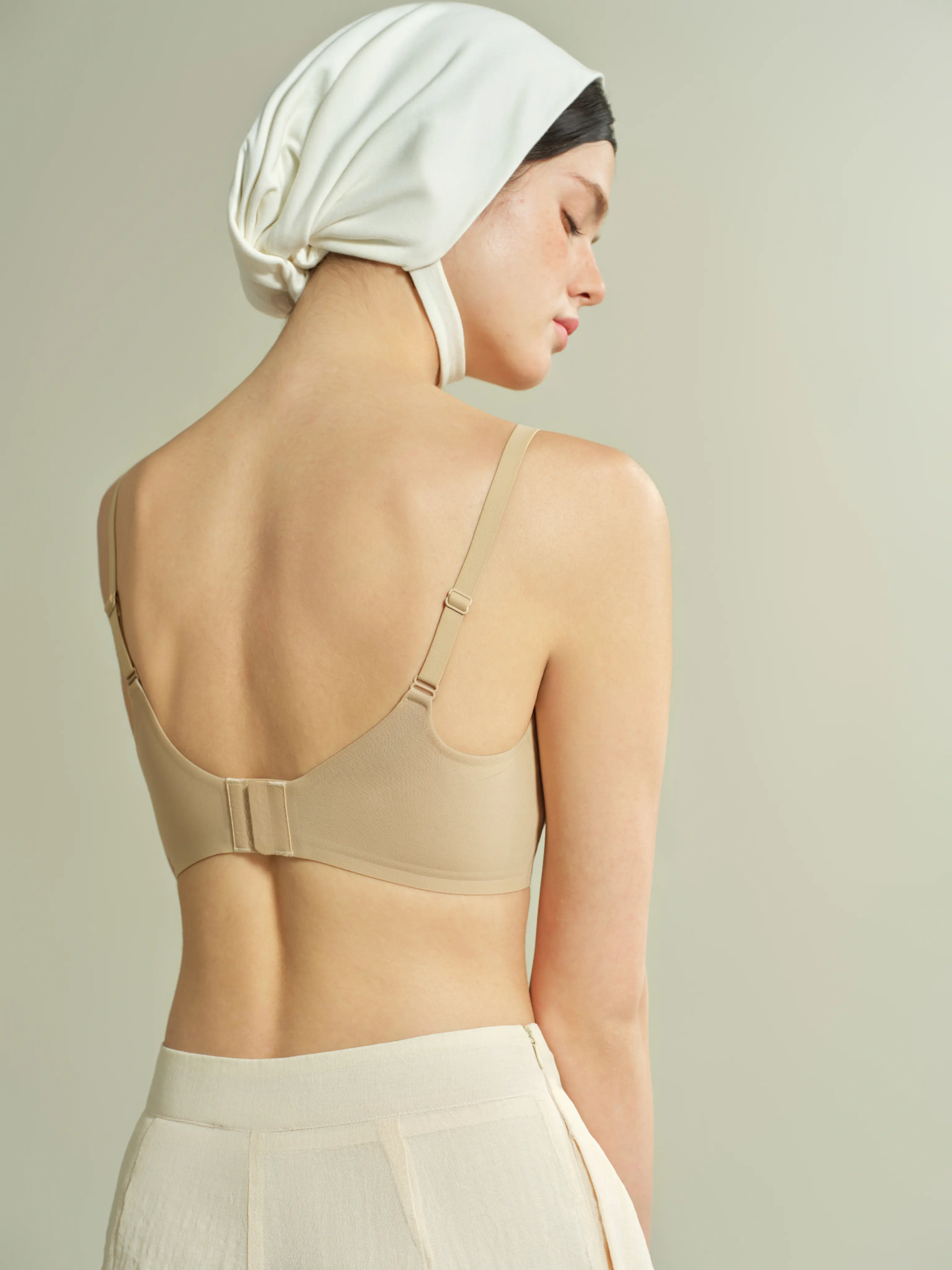 No Underwire Supportive Thin Lift Push Up Lace Bra