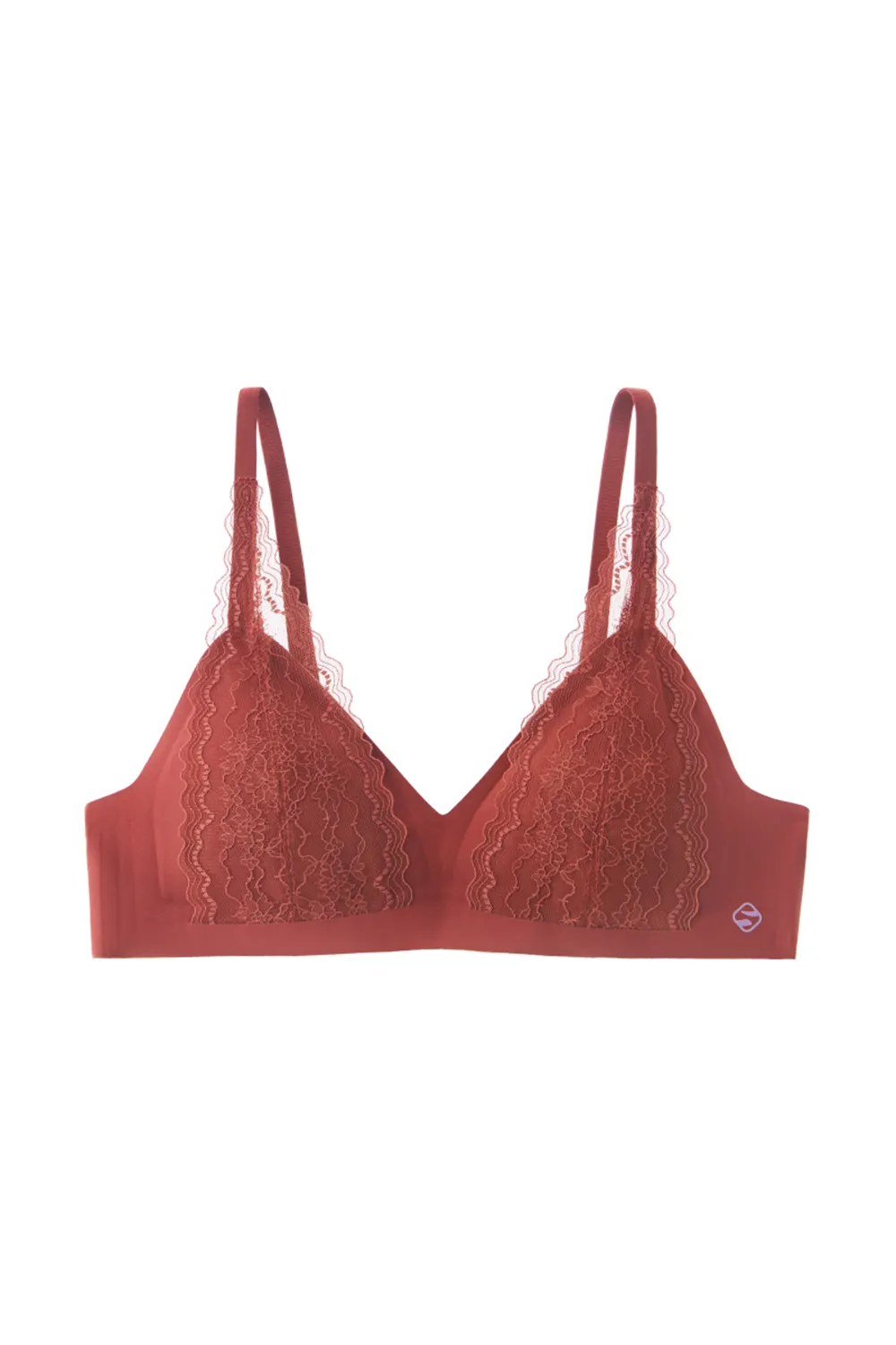 French Sexy Push Up Wireless Lace Bra