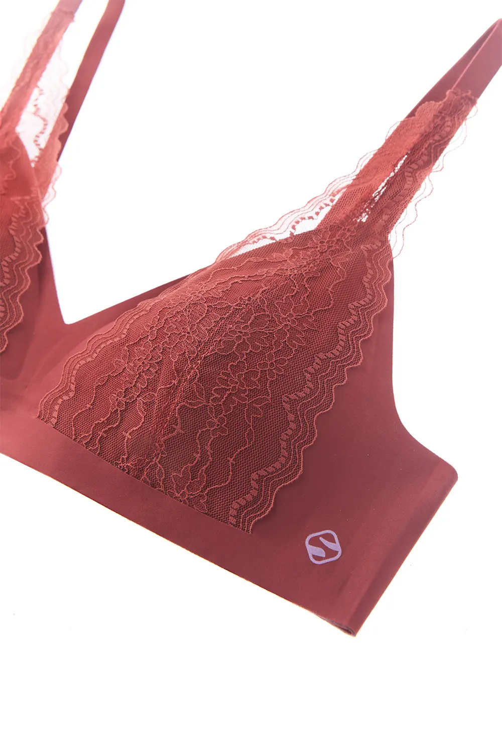 French Sexy Push Up Wireless Lace Bra
