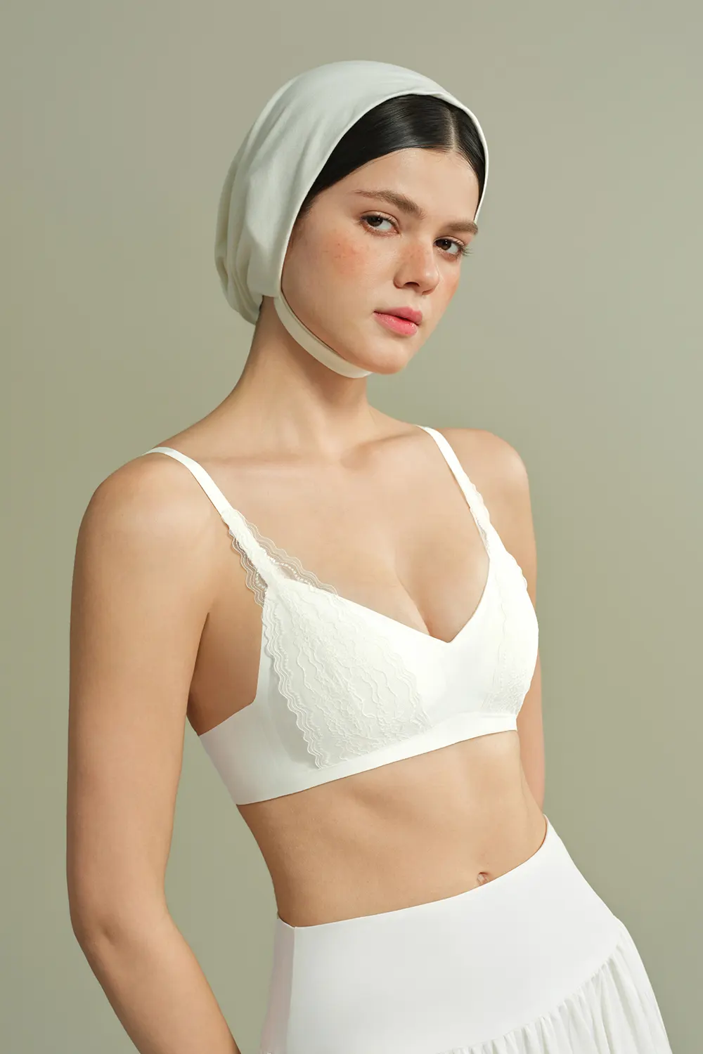 French Sexy Push Up Wireless Lace Bra