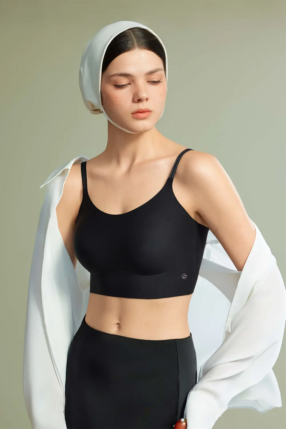 Seamless Fixed Cup Camisole Tanks Bra