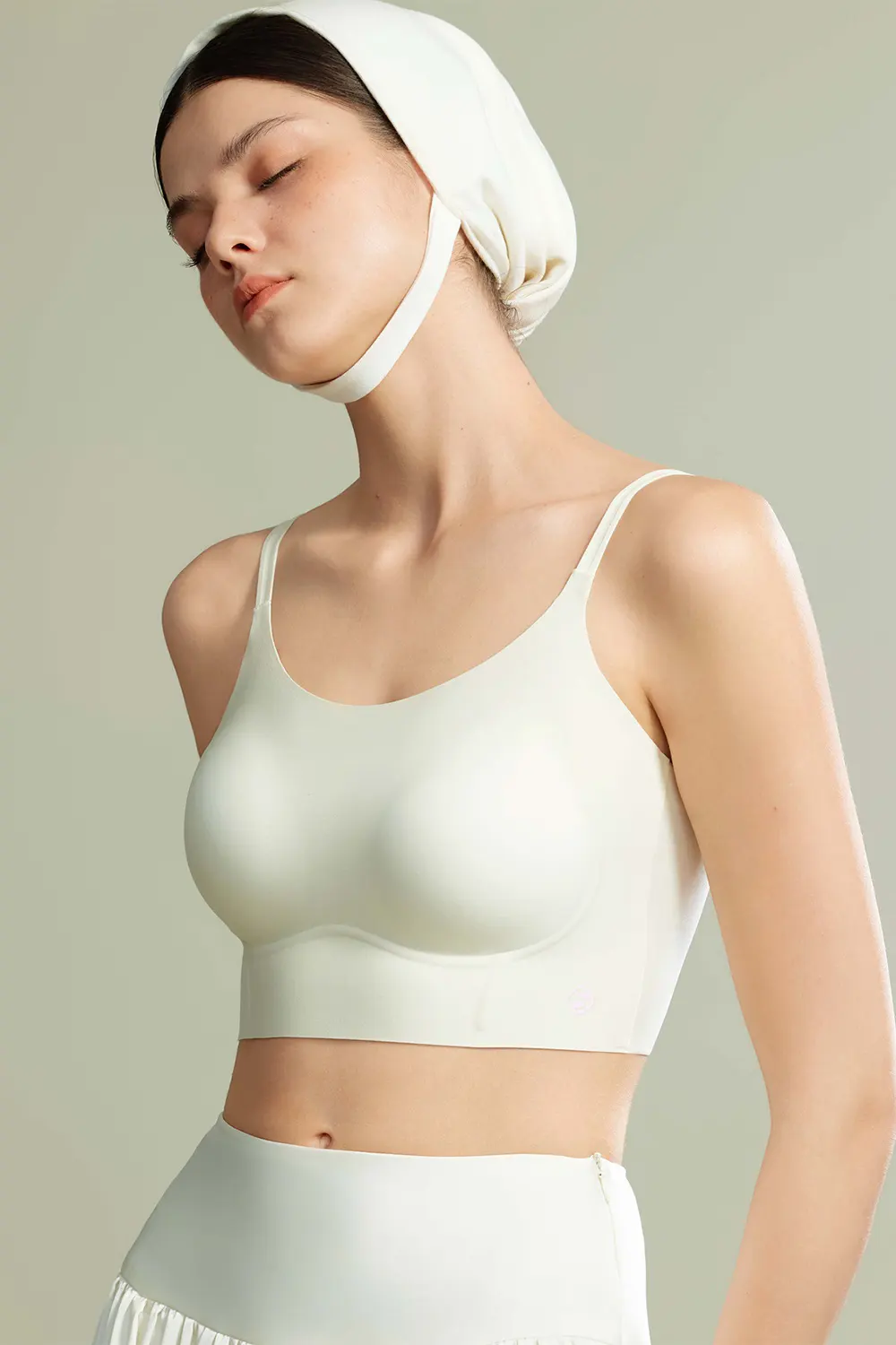 Seamless Fixed Cup Camisole Tanks Bra