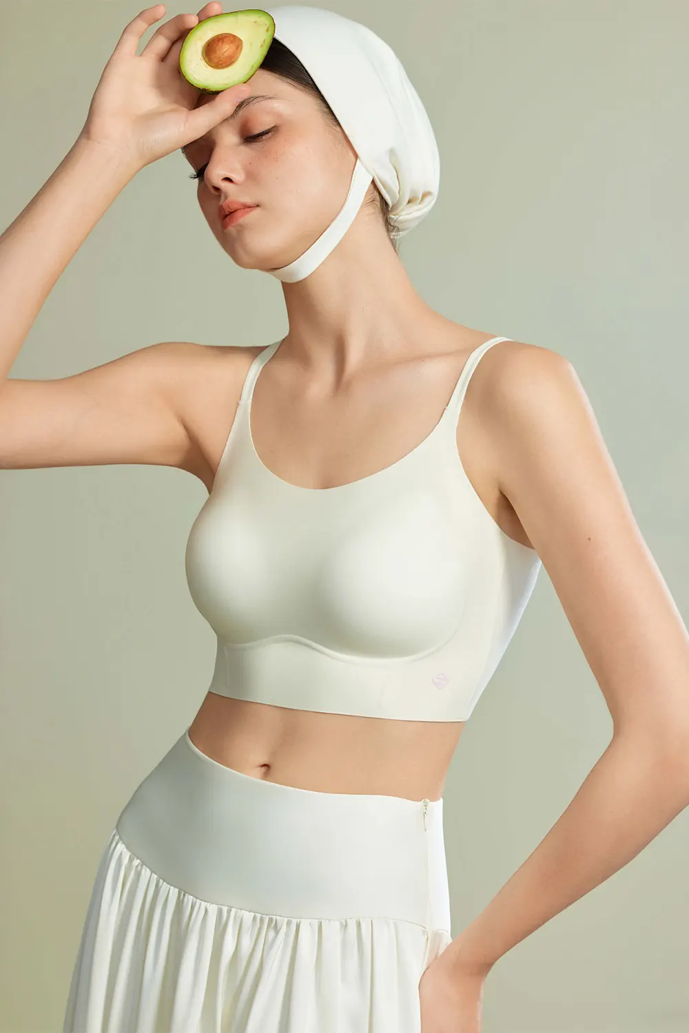 Seamless Fixed Cup Camisole Tanks Bra