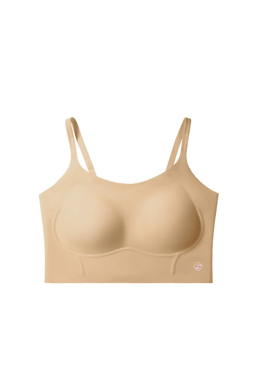 Seamless Fixed Cup Camisole Tanks Bra