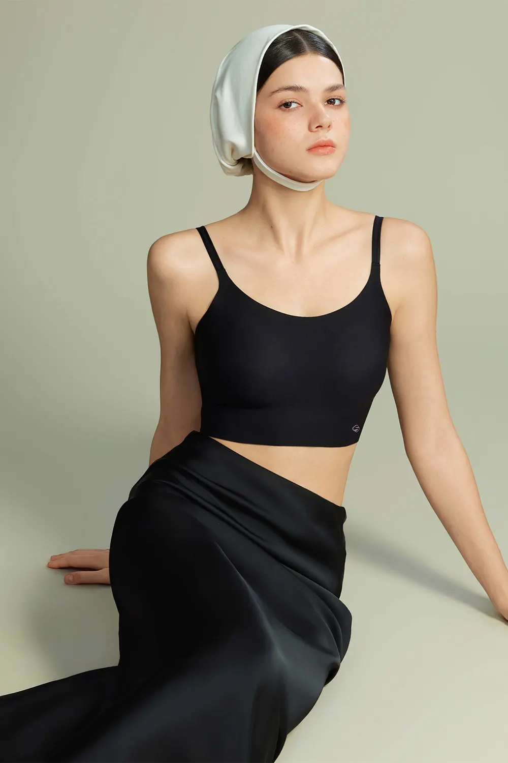 Seamless Fixed Cup Camisole Tanks Bra