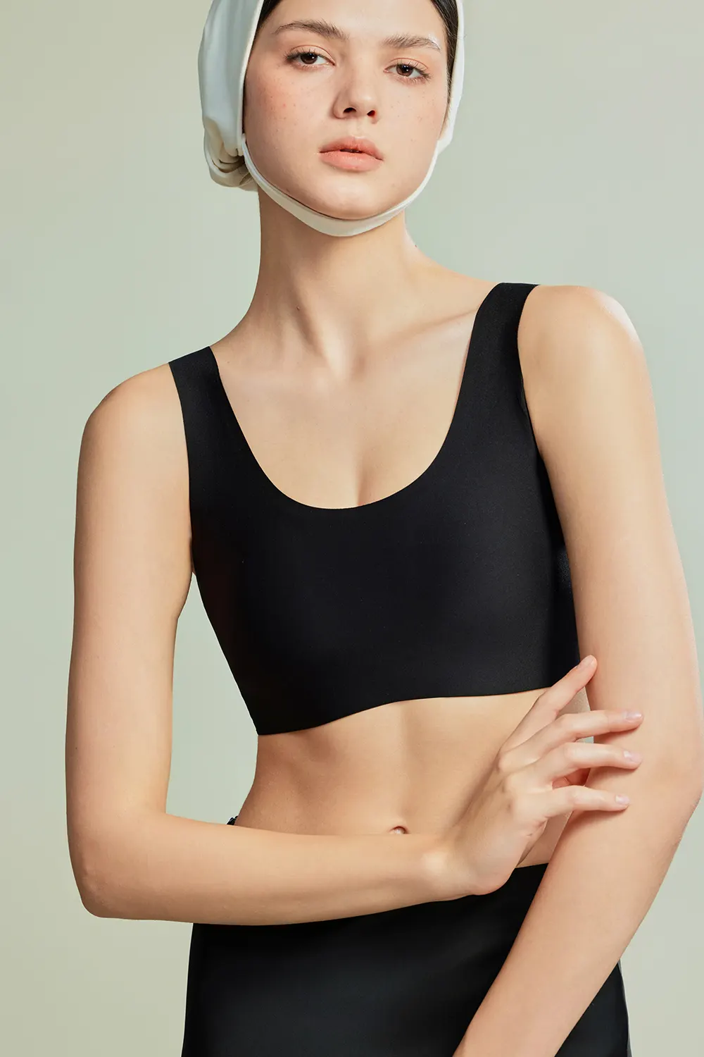 Plus Size Seamless Minimizer Tank Bra