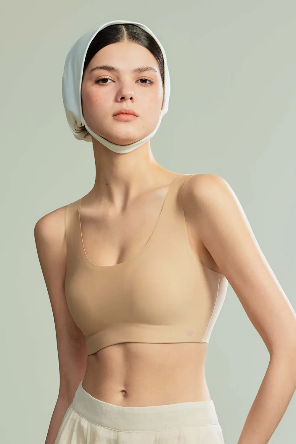 Plus Size Seamless Minimizer Tank Bra