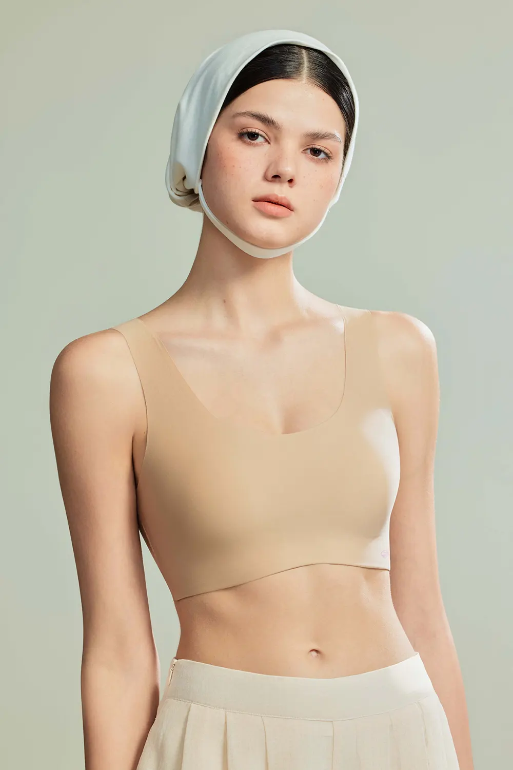 Plus Size Seamless Minimizer Tank Bra