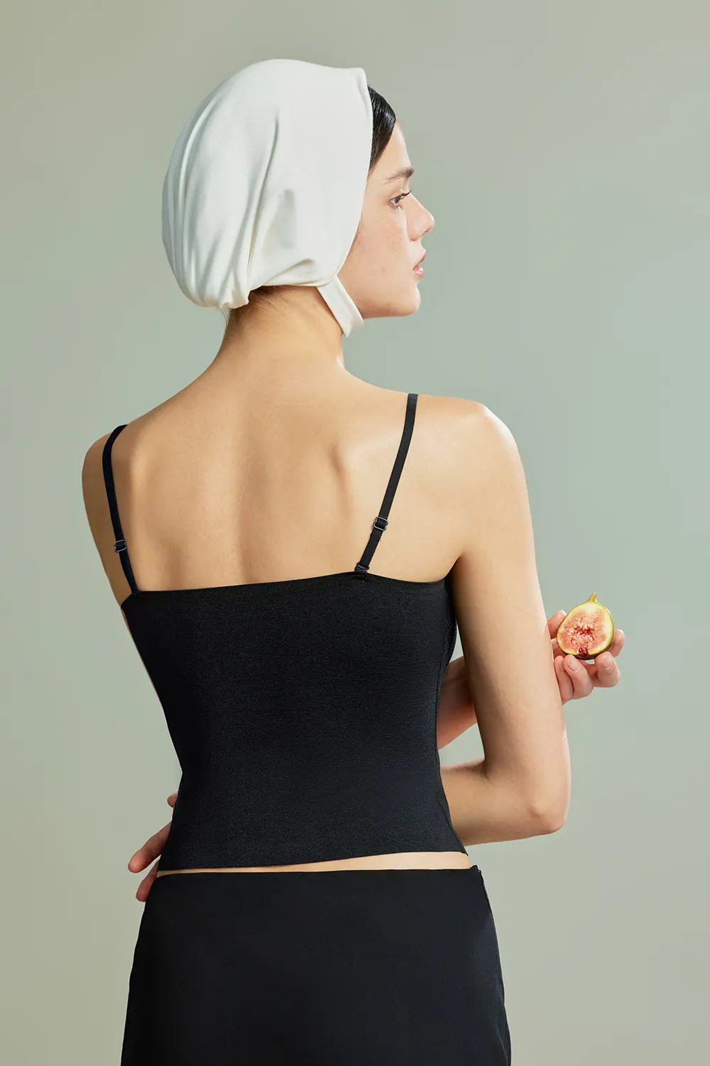 U Neck Slimming Padded Built-in Bra Cami Tops