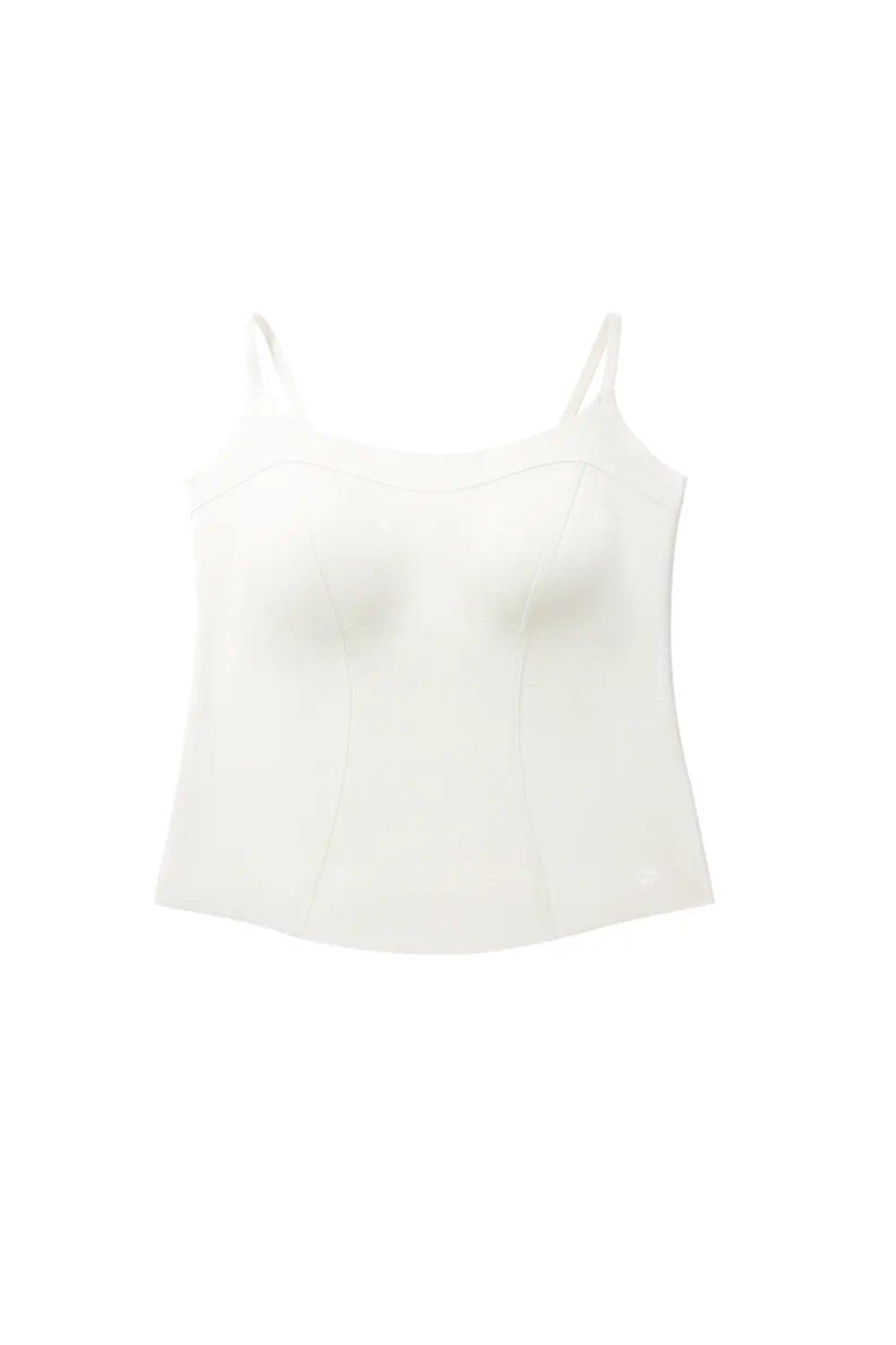 U Neck Slimming Padded Built-in Bra Cami Tops