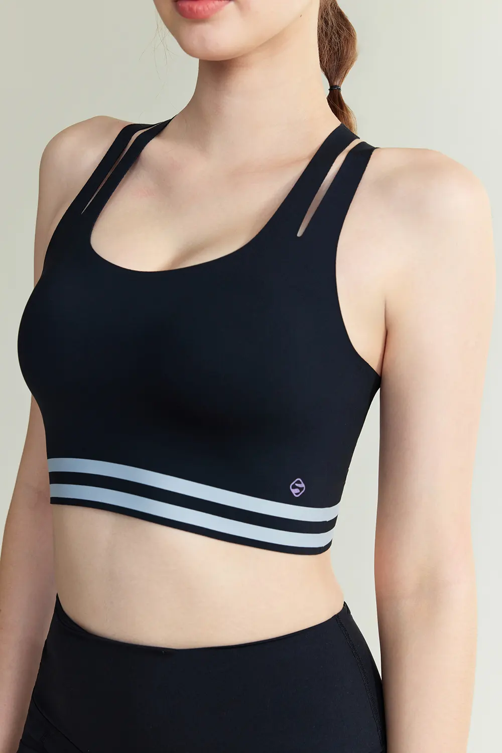 Racerback Shockproof  Running Yoga Sports Bra