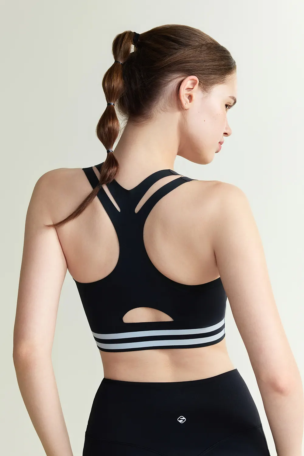 Racerback Shockproof  Running Yoga Sports Bra