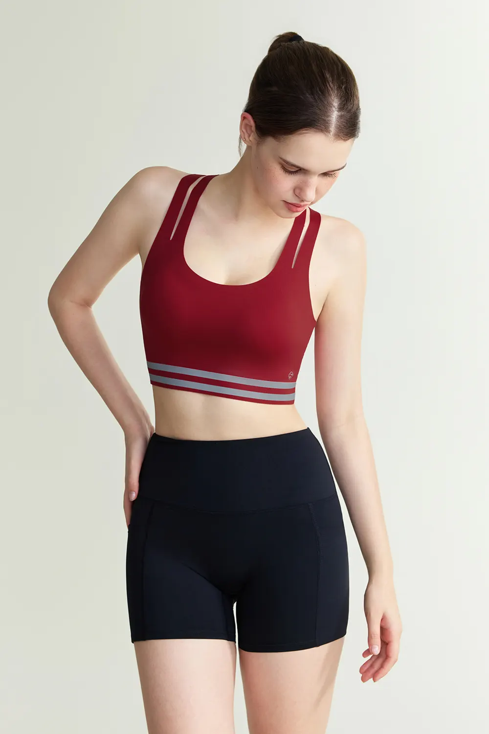 Racerback Shockproof  Running Yoga Sports Bra