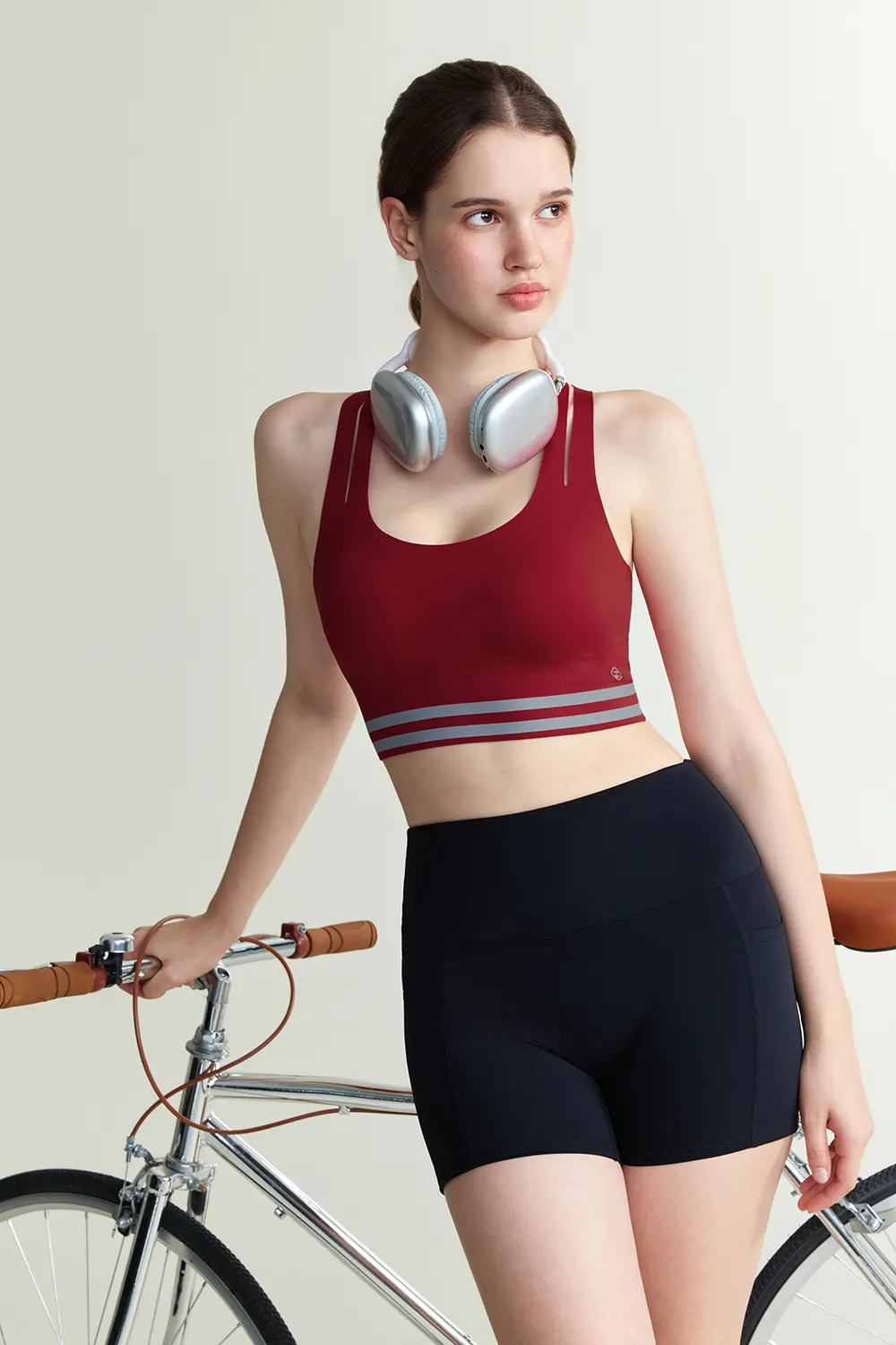 Racerback Shockproof  Running Yoga Sports Bra