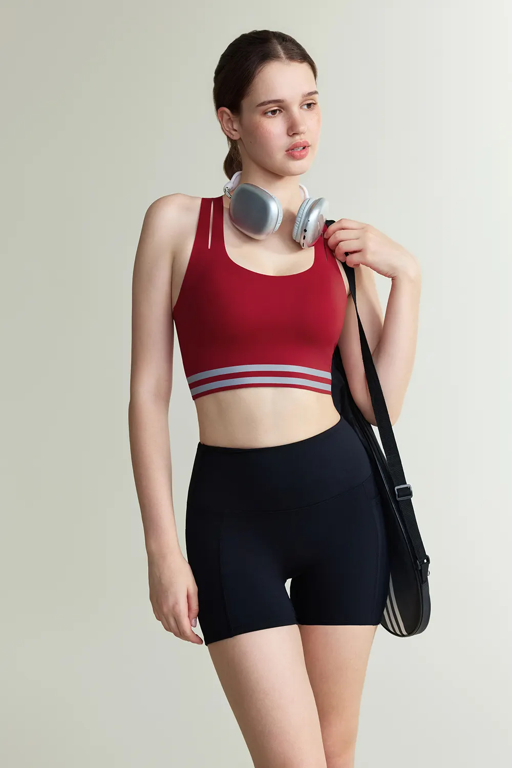 Racerback Shockproof  Running Yoga Sports Bra