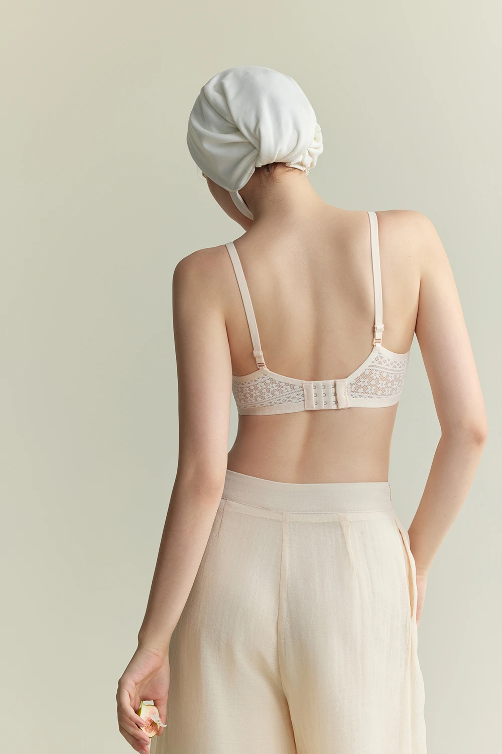 Lace Wireless Push Up Support Small Chest Bra