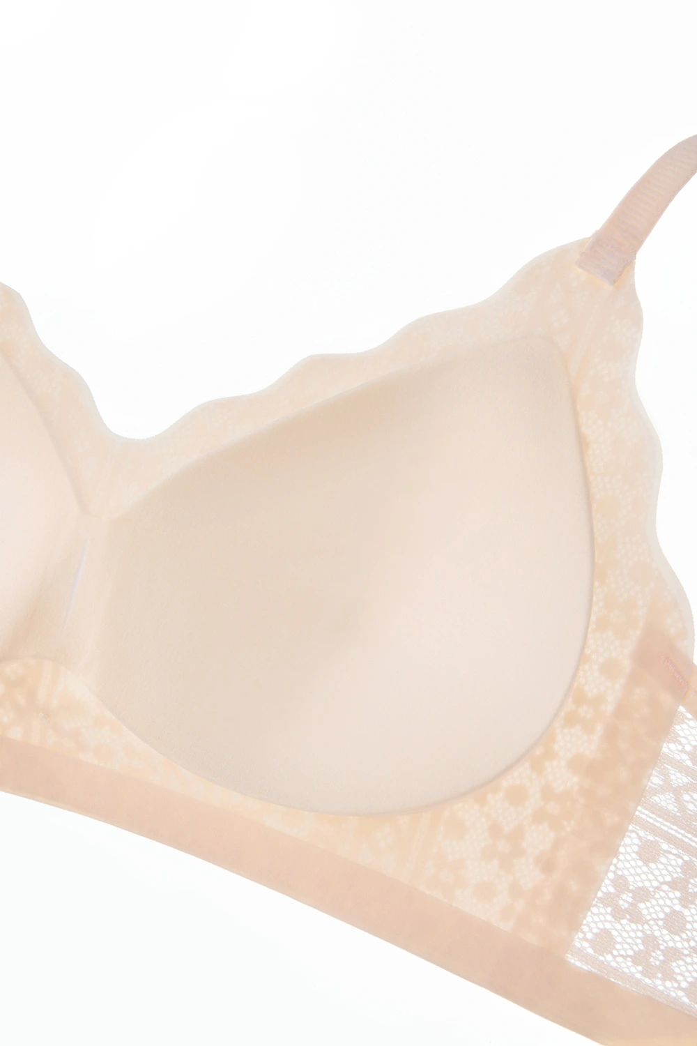Lace Wireless Push Up Support Small Chest Bra