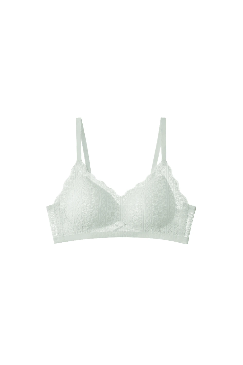 Lace Wireless Push Up Support Small Chest Bra