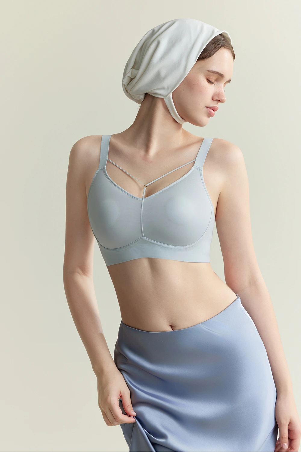 Plus Size Minimizer Seamless Wirefree Full Cup Supportive Bra