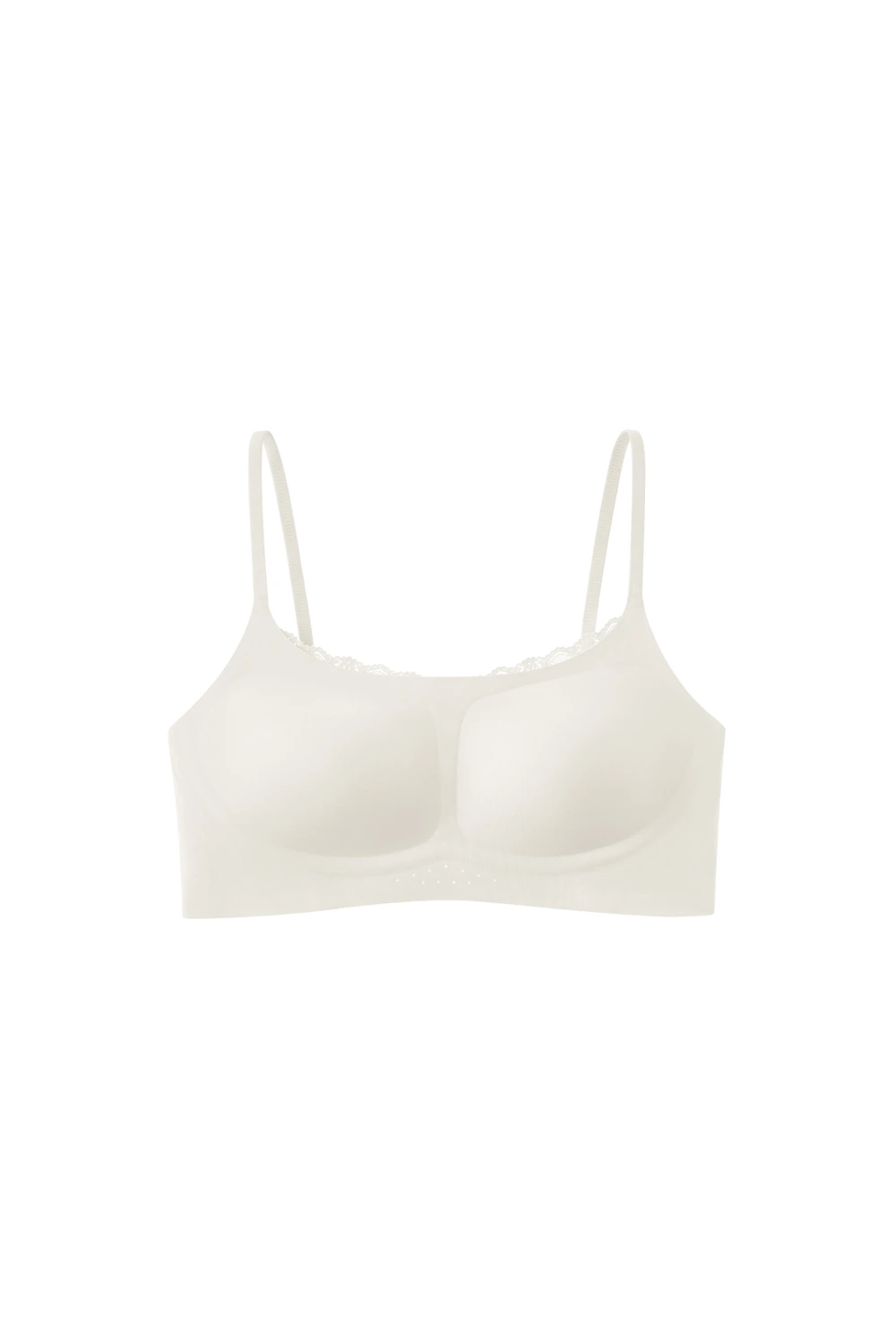 Push Up Square Neck Lace Patchwork Thin Small Chest Bra