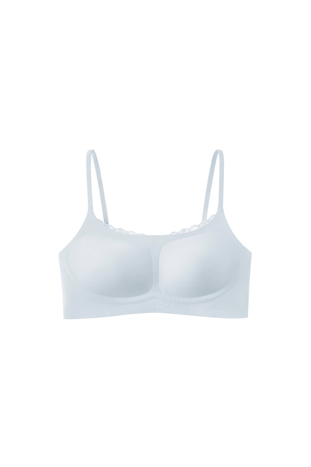 Push Up Square Neck Lace Patchwork Thin Small Chest Bra