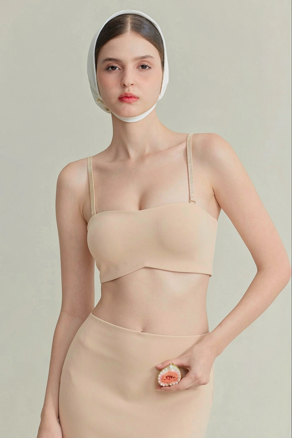 Strapless Invisible Leopard Print Backless Bras