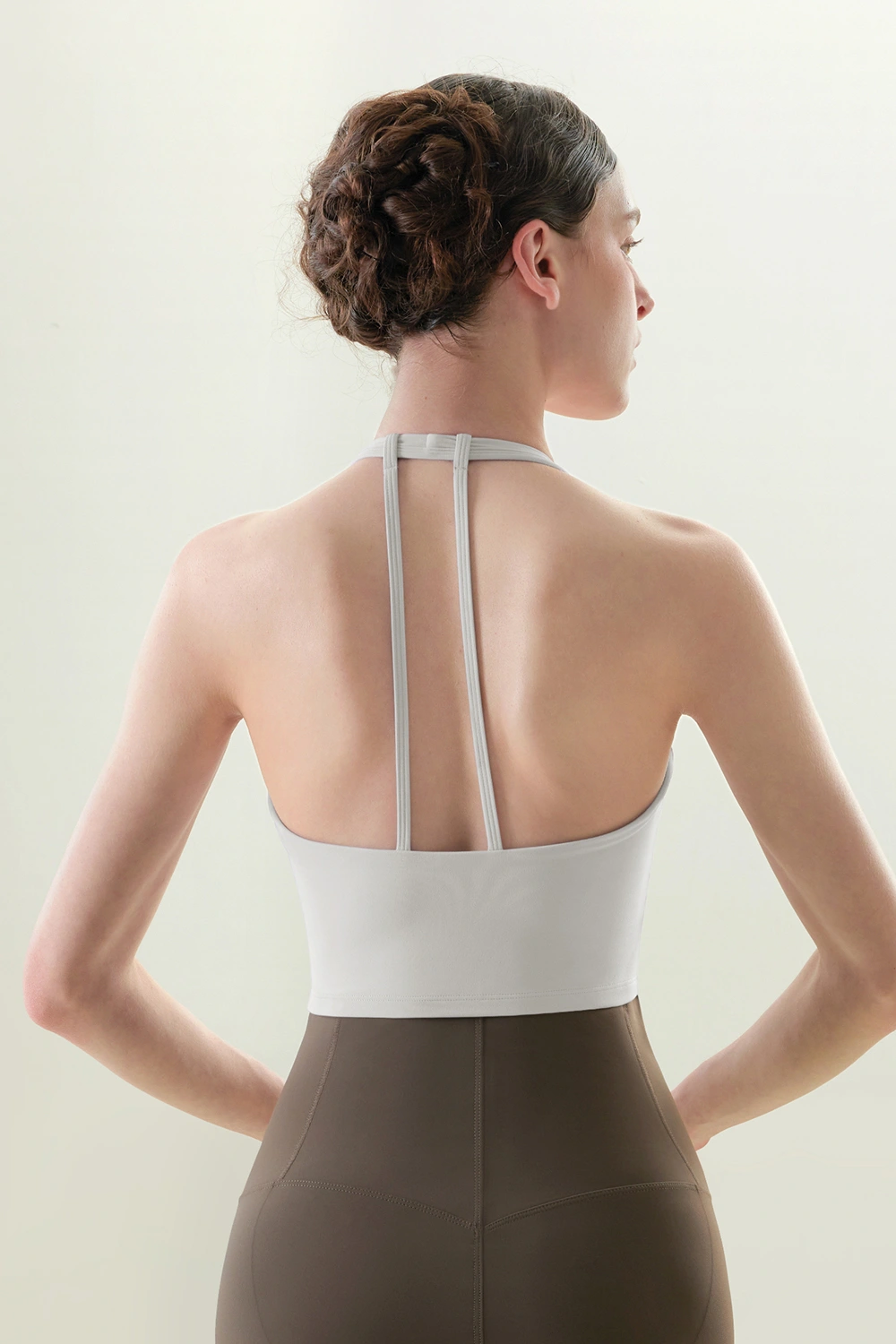 Halter Neck Beautiful Back Sports Bra