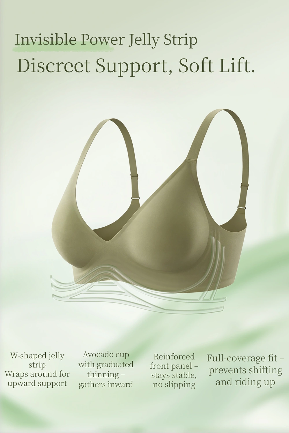 Invisible Seamless Wireless Bra