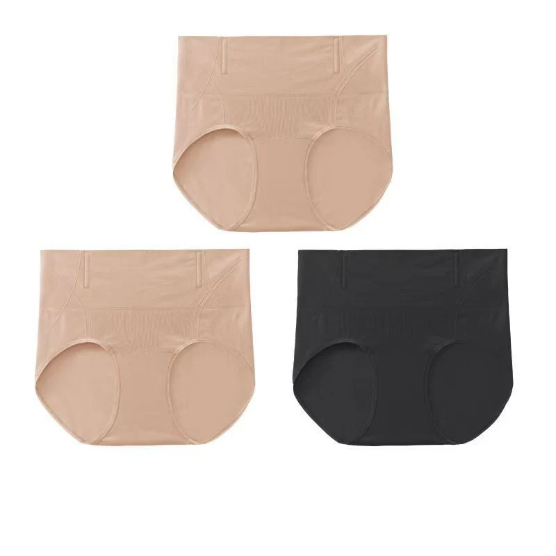 3pcs/Lot Mid Waist Seamless No Show High Elasticity Panties